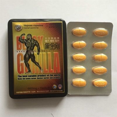 Cina BLACK Gorilla Male Sex Pills pil seks tahan lama untuk pil peningkatan seksual pria pabrik