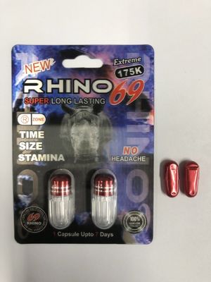 Cina Rhino69 9000 3D Kapsul Seksual Untuk Pria Ampuh Kuat kapsul seks Suplemen Peningkatan Pria Alami pabrik